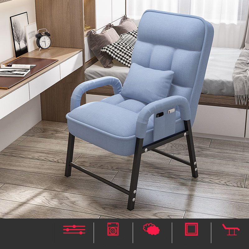 Tessuto sedia da scrivania medio posteriore cuscino contemporaneo incluso sedia a braccia fisso