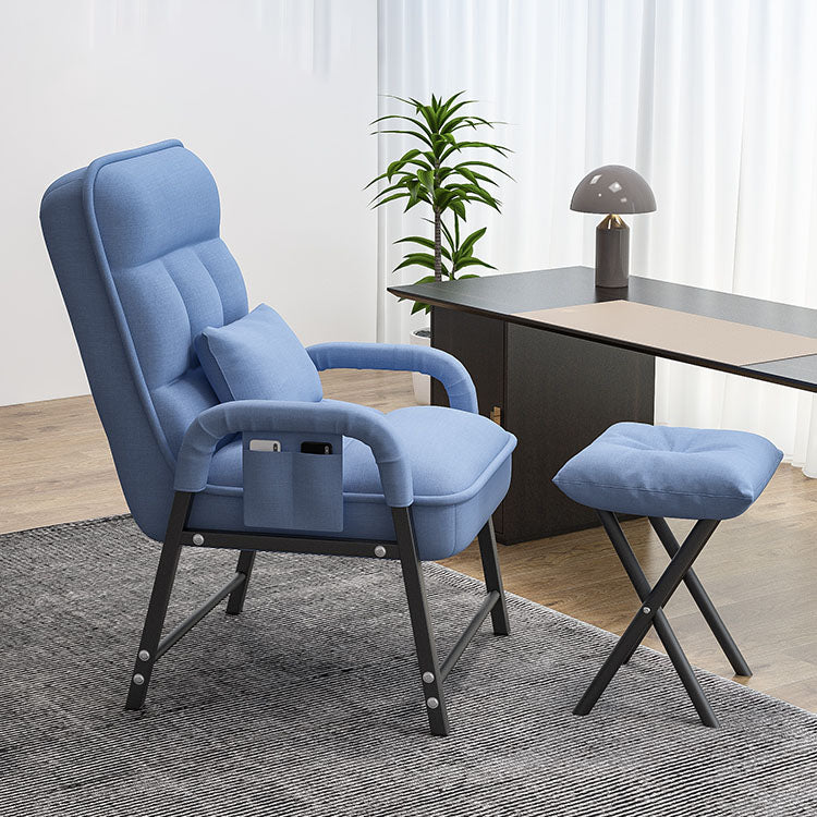 Tessuto sedia da scrivania medio posteriore cuscino contemporaneo incluso sedia a braccia fisso