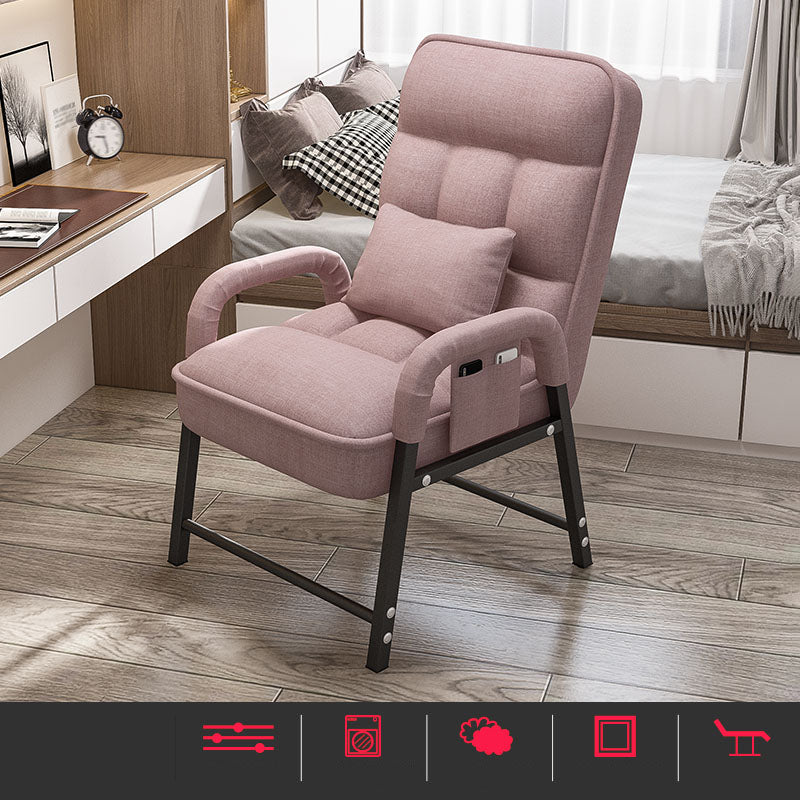 Tessuto sedia da scrivania medio posteriore cuscino contemporaneo incluso sedia a braccia fisso