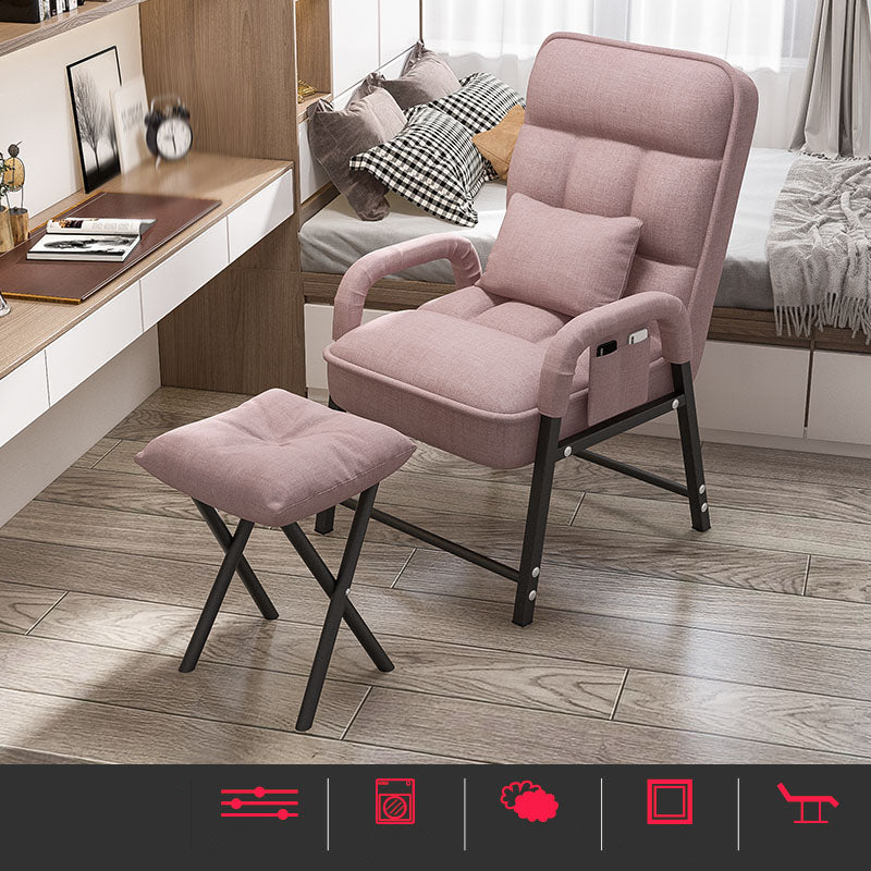 Tessuto sedia da scrivania medio posteriore cuscino contemporaneo incluso sedia a braccia fisso