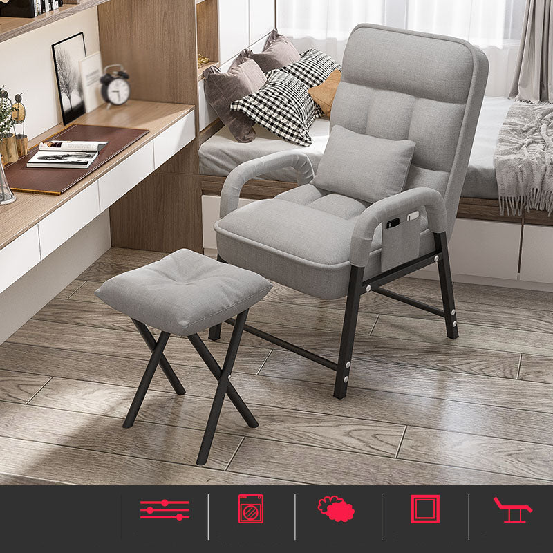 Tessuto sedia da scrivania medio posteriore cuscino contemporaneo incluso sedia a braccia fisso