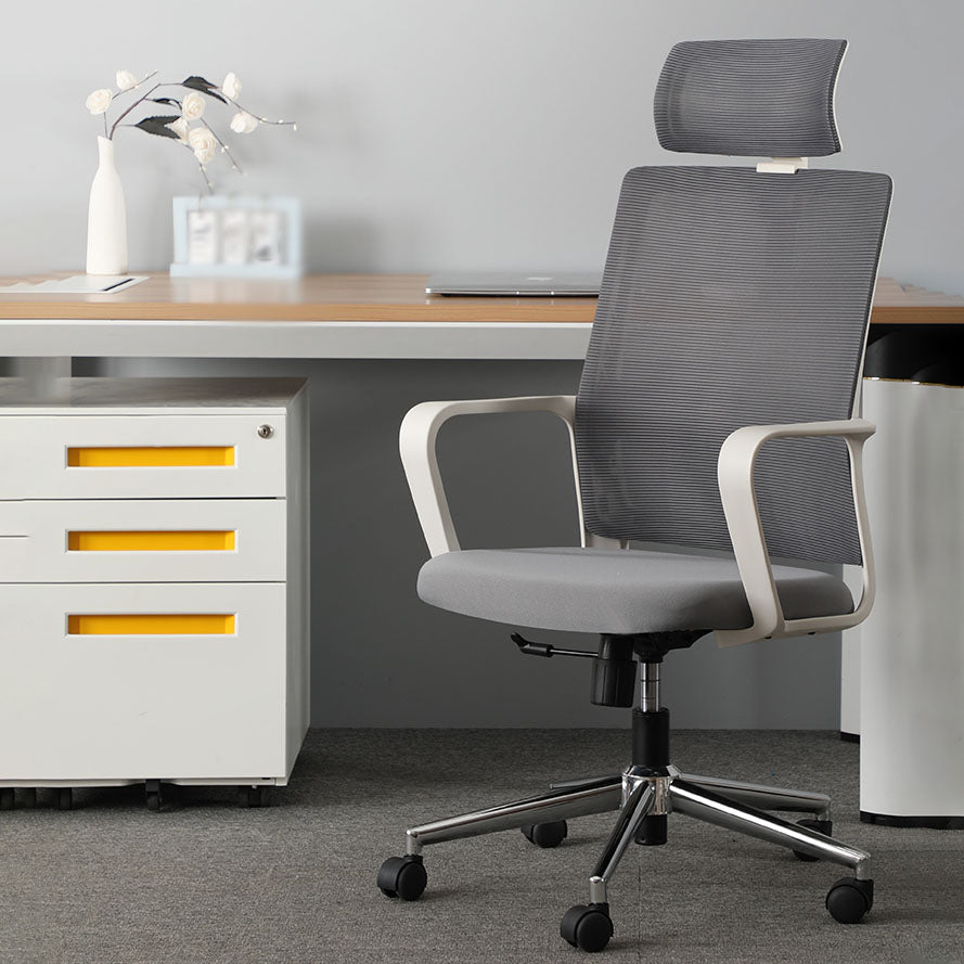 Contemporary Office Computer Chair Ergonomic Mesh Task Arm Chair Clearhalo 'furn' 'furn_office_chair' 'Furniture' 'Office Chairs' 'Office Furniture' 'office_chair' 5439879