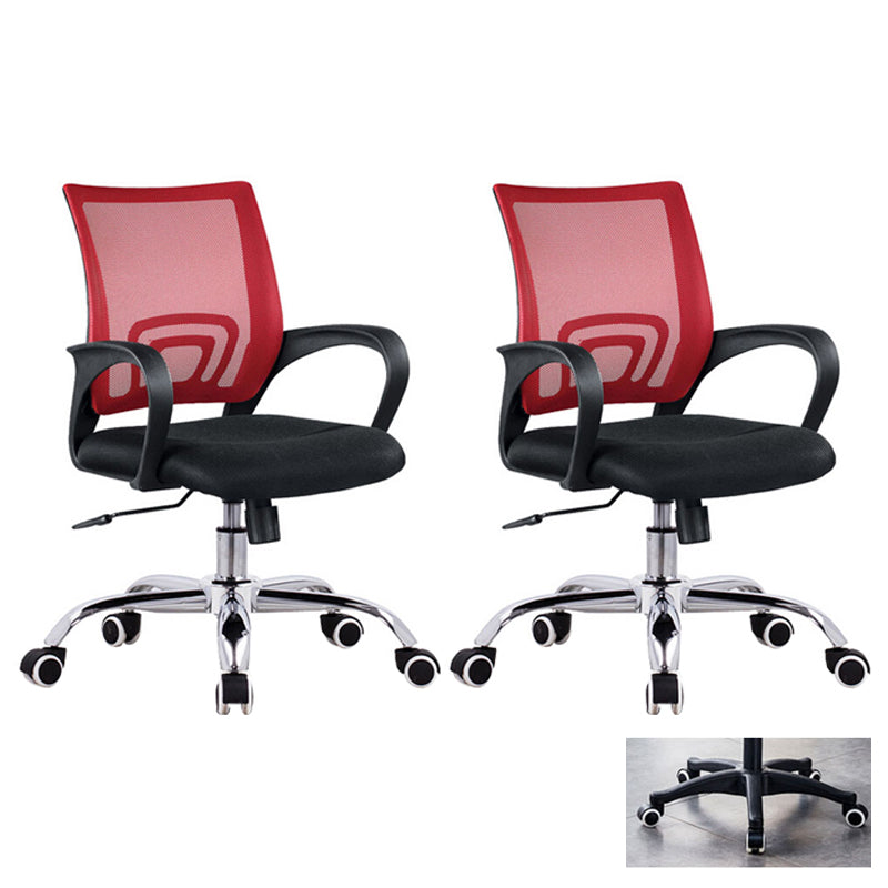 Moderne computer ergonomische mesh stoel stoel stoel met armen voor thuiskantoor