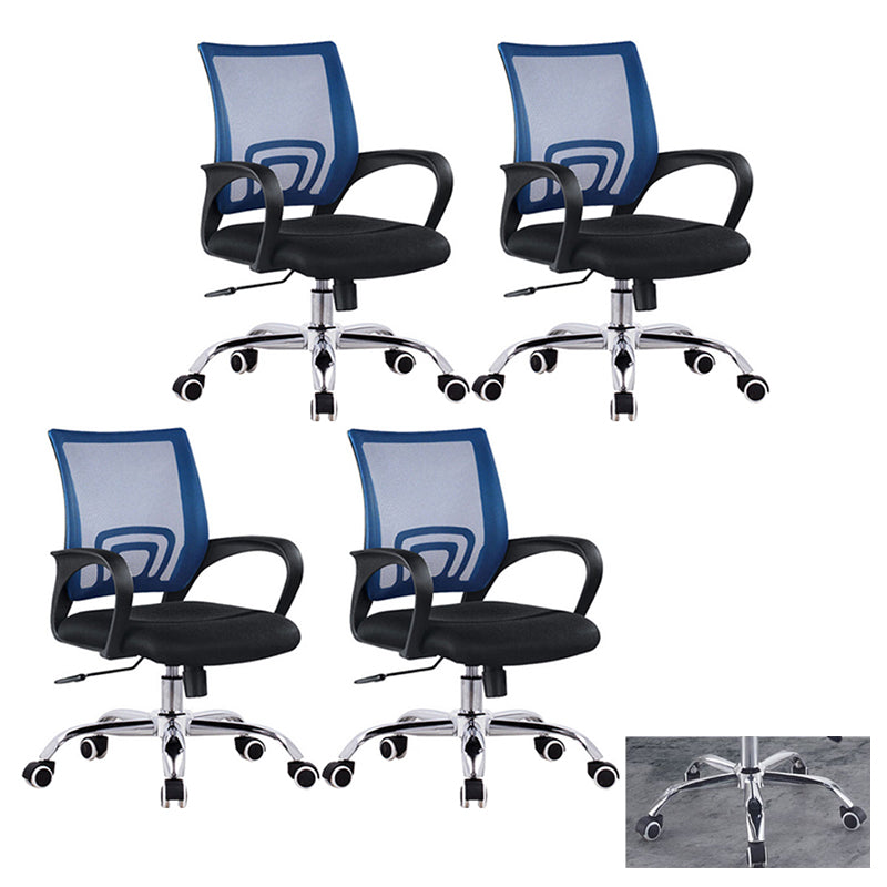 Moderne computer ergonomische mesh stoel stoel stoel met armen voor thuiskantoor