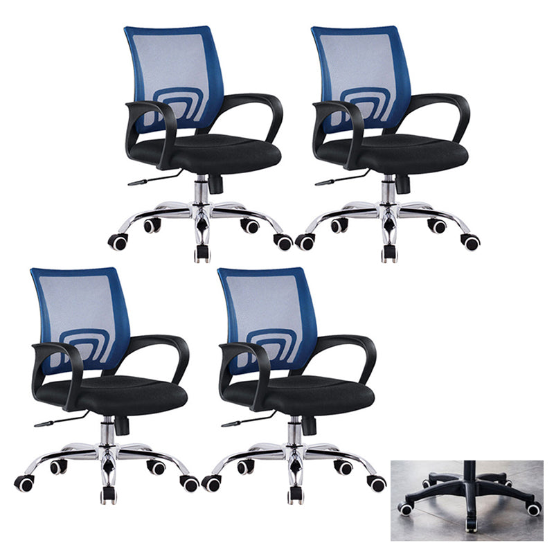 Moderne computer ergonomische mesh stoel stoel stoel met armen voor thuiskantoor