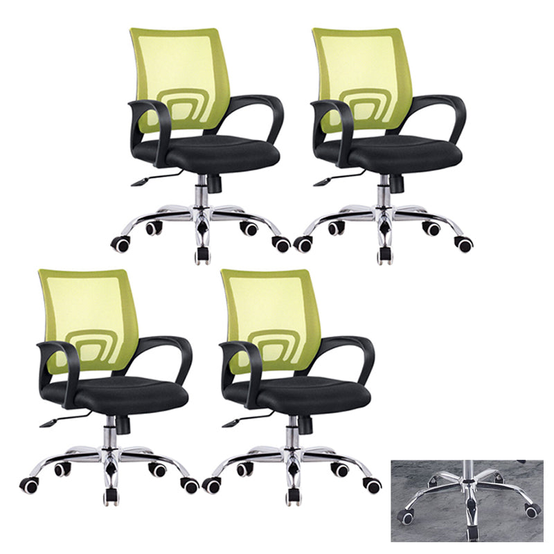 Moderne computer ergonomische mesh stoel stoel stoel met armen voor thuiskantoor