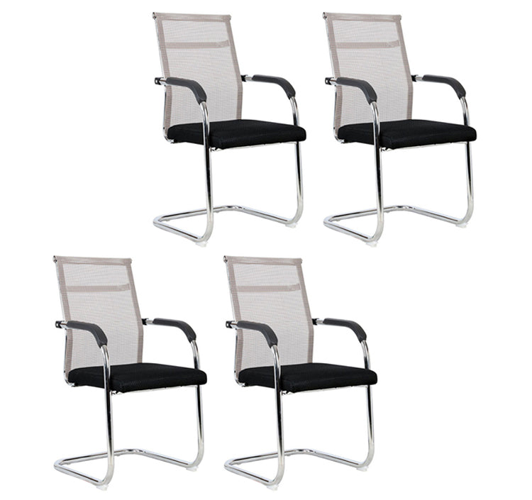 Moderne computer ergonomische mesh stoel stoel stoel met armen voor thuiskantoor