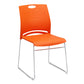 Mid-back Office Chair Plastic/Sponge Seat Armless Office Chair 1 Piece Clearhalo 'furn' 'furn_office_chair' 'Furniture' 'Office Chairs' 'Office Furniture' 'office_chair' 5440030
