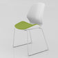 Middle Back Desk Chair with Sponge Cushion Plastic Back Office Chair