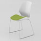 Middle Back Desk Chair with Sponge Cushion Plastic Back Office Chair