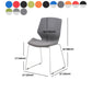 Middle Back Desk Chair met sponskussen plastic achterbanstoel