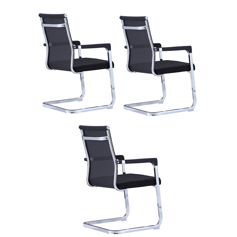 Middle/High Back Desk Stoel Sponge Mesh Cushion Bow Bureau stoel