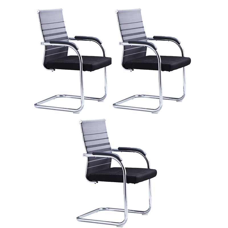 Middle/High Back Desk Stoel Sponge Mesh Cushion Bow Bureau stoel