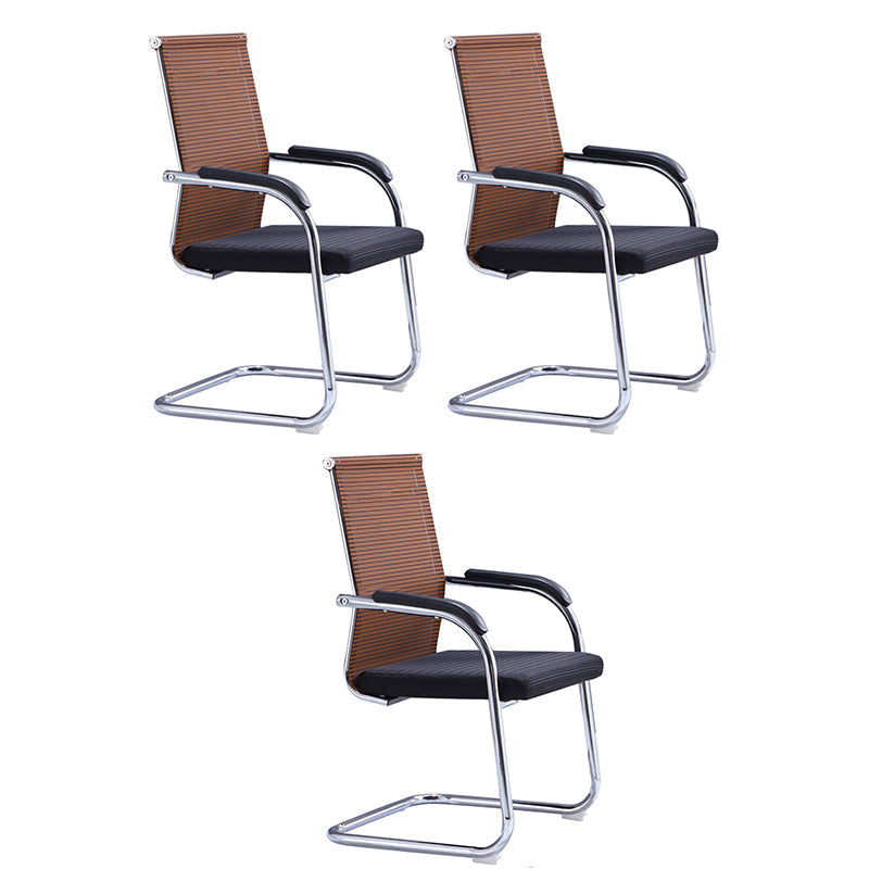 Middle/High Back Desk Stoel Sponge Mesh Cushion Bow Bureau stoel