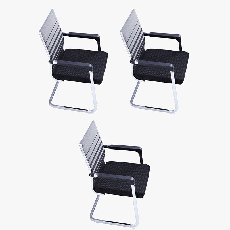 Middle/High Back Desk Stoel Sponge Mesh Cushion Bow Bureau stoel