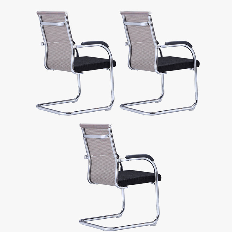 Middle/High Back Desk Stoel Sponge Mesh Cushion Bow Bureau stoel