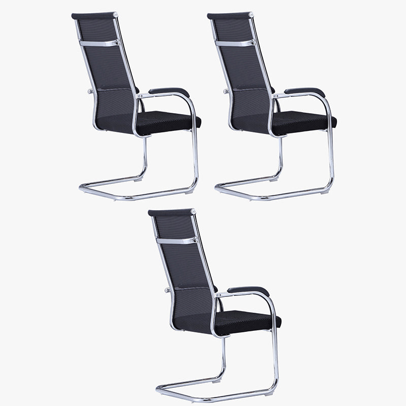 Middle/High Back Desk Stoel Sponge Mesh Cushion Bow Bureau stoel