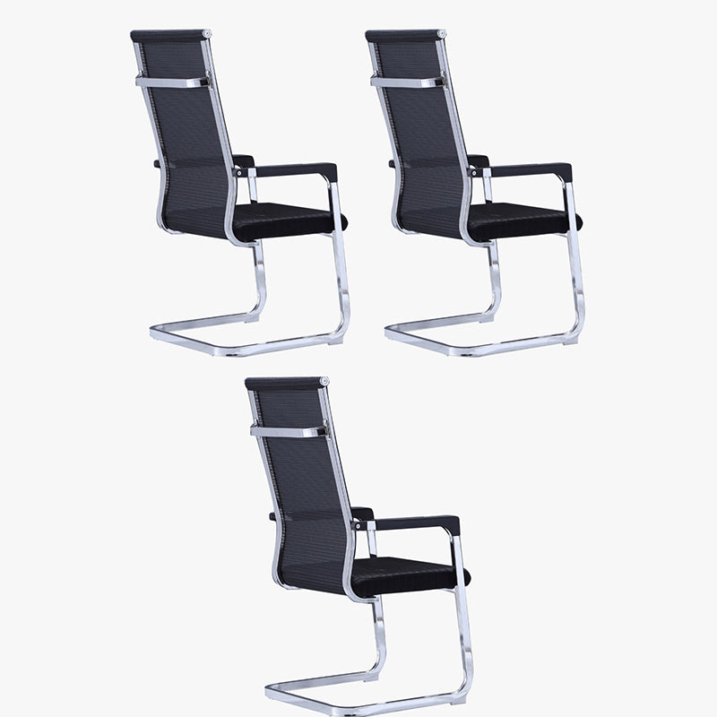 Middle/High Back Desk Stoel Sponge Mesh Cushion Bow Bureau stoel