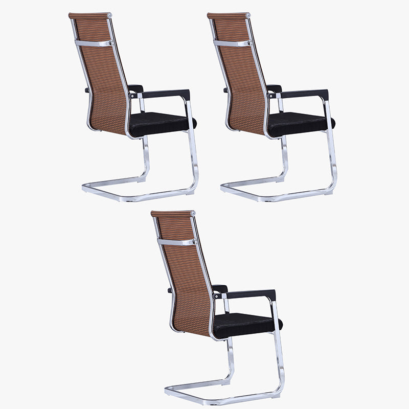 Middle/High Back Desk Stoel Sponge Mesh Cushion Bow Bureau stoel