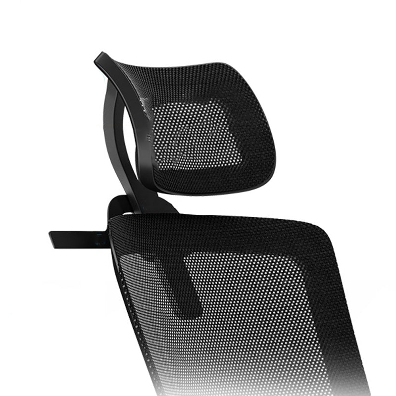 Moderner schwarzer Schreibtischstuhl einstellbarer Höhe Office Stuhl für Home Office