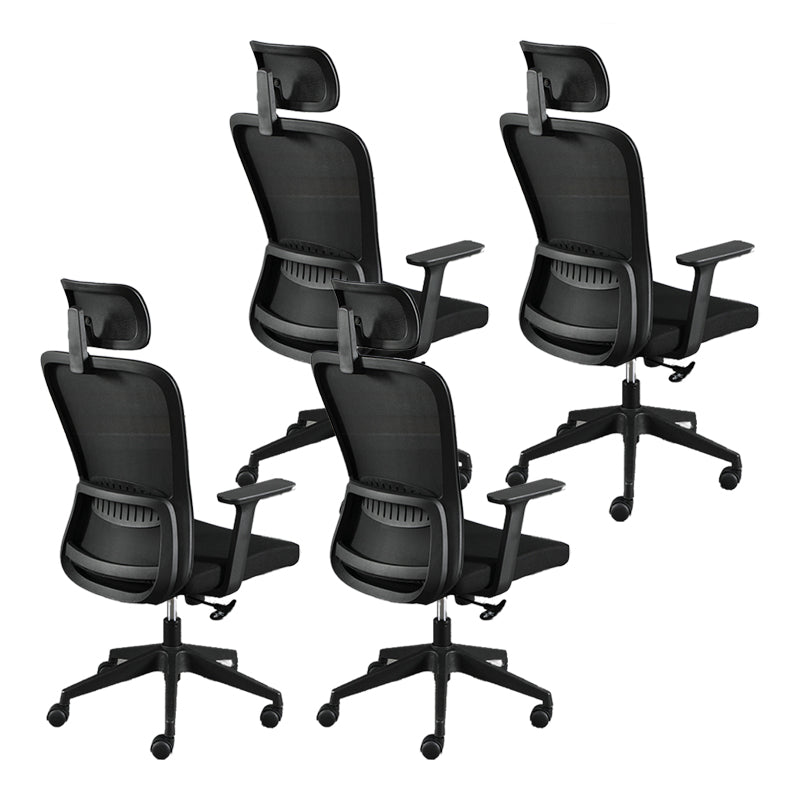 Zeitgenössischer Stil Office Chair Lumbal Support Mesh Schreibtischstuhl