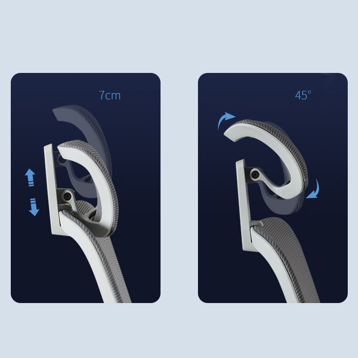 Zeitgenössischer Stil Office Chair Lumbal Support Mesh Schreibtischstuhl