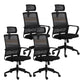 Zeitgenössischer Stil Office Chair Lumbal Support Mesh Schreibtischstuhl