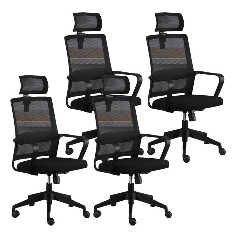 Zeitgenössischer Stil Office Chair Lumbal Support Mesh Schreibtischstuhl