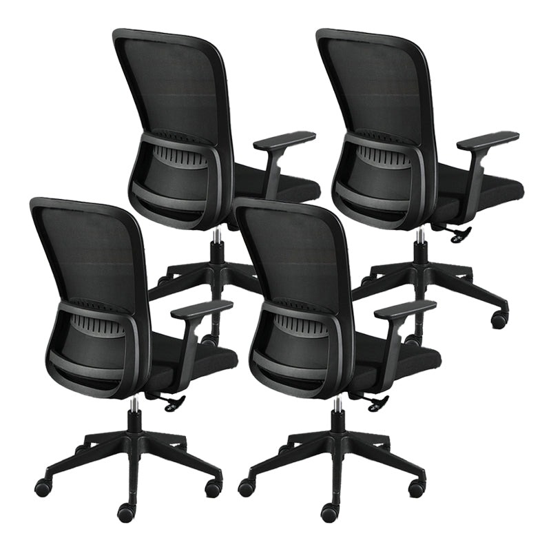Zeitgenössischer Stil Office Chair Lumbal Support Mesh Schreibtischstuhl