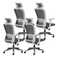 Zeitgenössischer Stil Office Chair Lumbal Support Mesh Schreibtischstuhl
