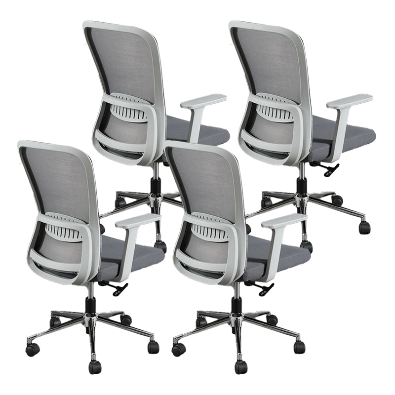 Zeitgenössischer Stil Office Chair Lumbal Support Mesh Schreibtischstuhl