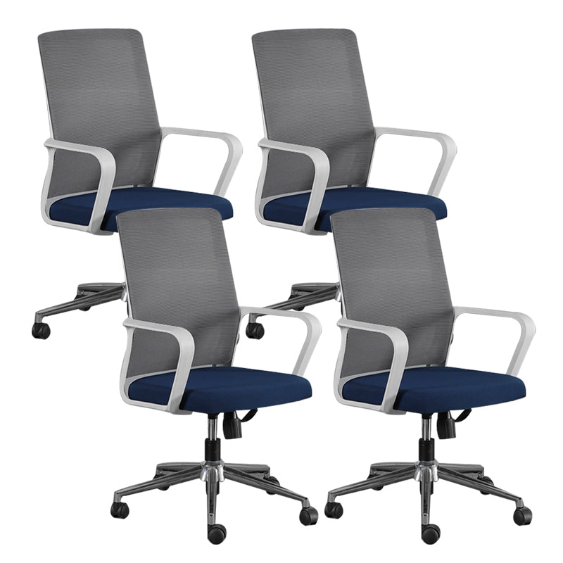 Zeitgenössischer Stil Office Chair Lumbal Support Mesh Schreibtischstuhl