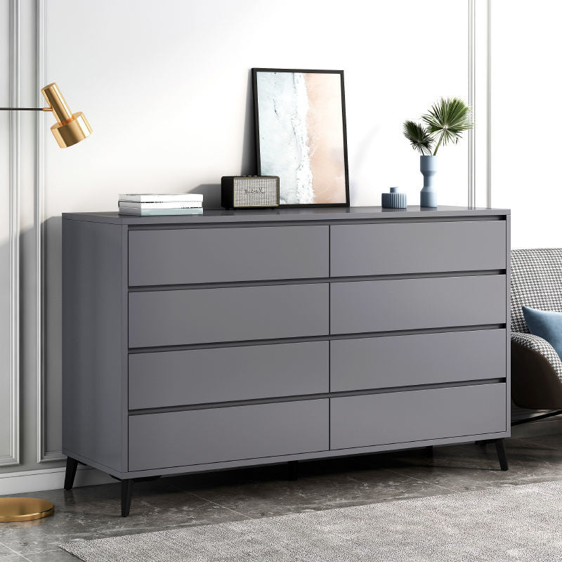 16 "D rangement moderne Commener coffre de rangement en bois en blanc et gris