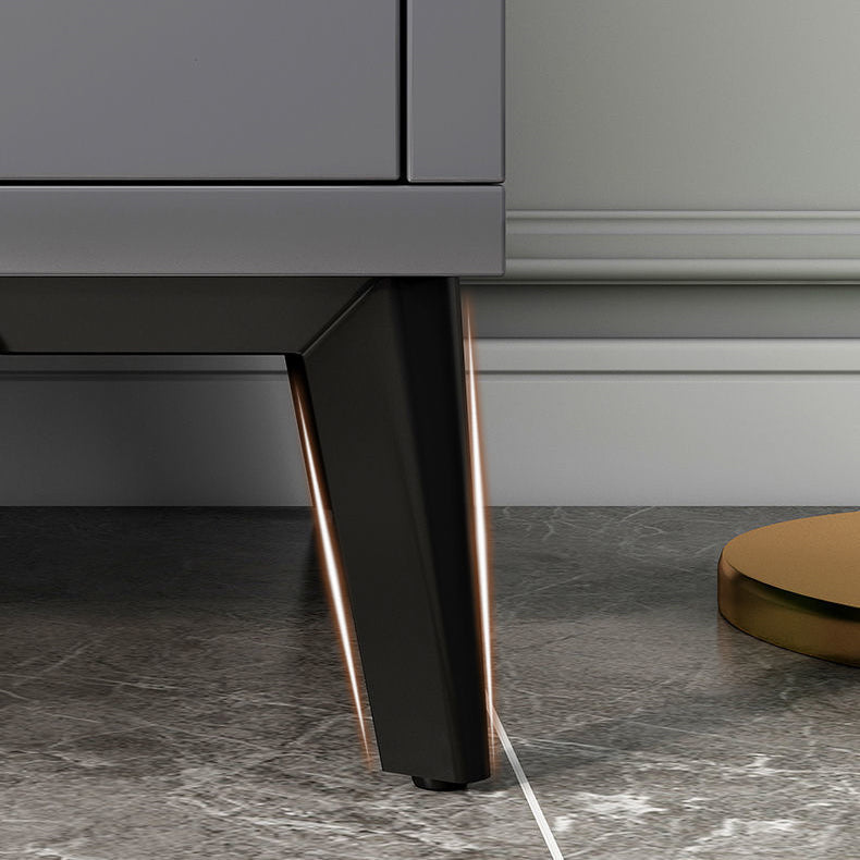 16 "D rangement moderne Commener coffre de rangement en bois en blanc et gris