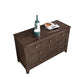 Traditional Style Chest Brown Bedroom Storage Chest with Multi Drawers