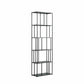 Modern Style Bookcase Open Back Metal Bookshelf for Home Office