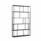 Modern Style Bookcase Open Back Metal Bookshelf for Home Office