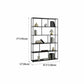 Modern Style Bookcase Open Back Metal Bookshelf for Home Office