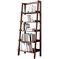 Modern Style Bookcase Rubber Wood Open Back Ladder Bookshelf for Home Office Clearhalo 'Bookcases' 'furn' 'furn_bookcases' 'Furniture' 'Office Furniture' 5440769