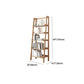 Modern Style Bookcase Rubber Wood Open Back Ladder Bookshelf for Home Office Clearhalo 'Bookcases' 'furn' 'furn_bookcases' 'Furniture' 'Office Furniture' 5440775