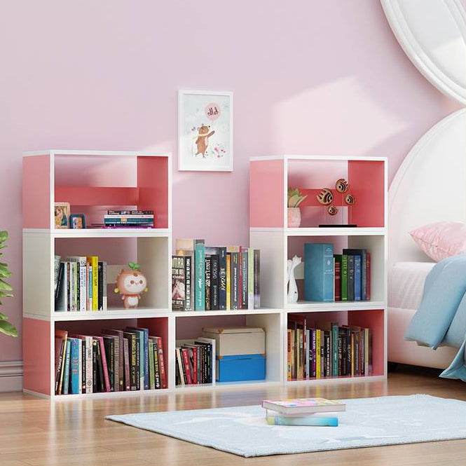 11"H Modern Style Bookcase Wood Open Back Bookshelf for Home Office Clearhalo 'Bookcases' 'furn' 'furn_bookcases' 'Furniture' 'Office Furniture' 5440826