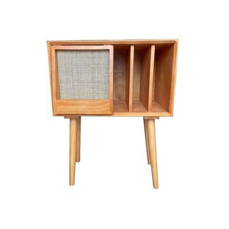 Libreria in stile moderno in legno di pino 28,5 "H chiuso Back Shelf per Home Office