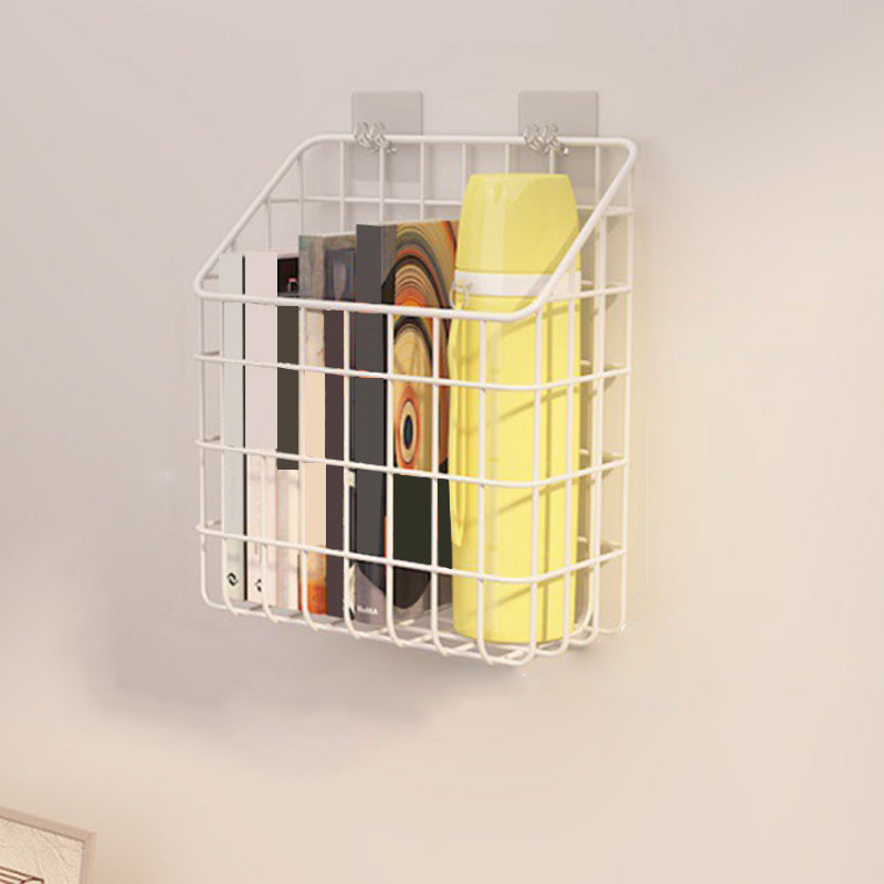 Libreria moderna in metallo galleggiante in metallo da 6 pollici a parete montata