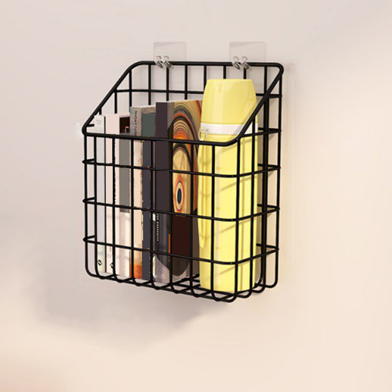 Libreria moderna in metallo galleggiante in metallo da 6 pollici a parete montata