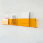 Modern Floating Book Shelf 5.9"H Acrylic Wall Mounted Bookcase
