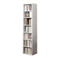 Closed Wooden Bookcase Modern Minimalist Home Corner Bookshelf