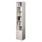 Closed Wooden Bookcase Modern Minimalist Home Corner Bookshelf
