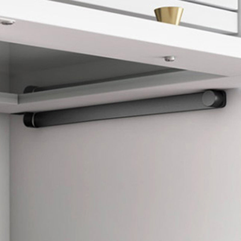 Libreria moderna in legno, libreria geometrica per qualsiasi stanza, 12 "W