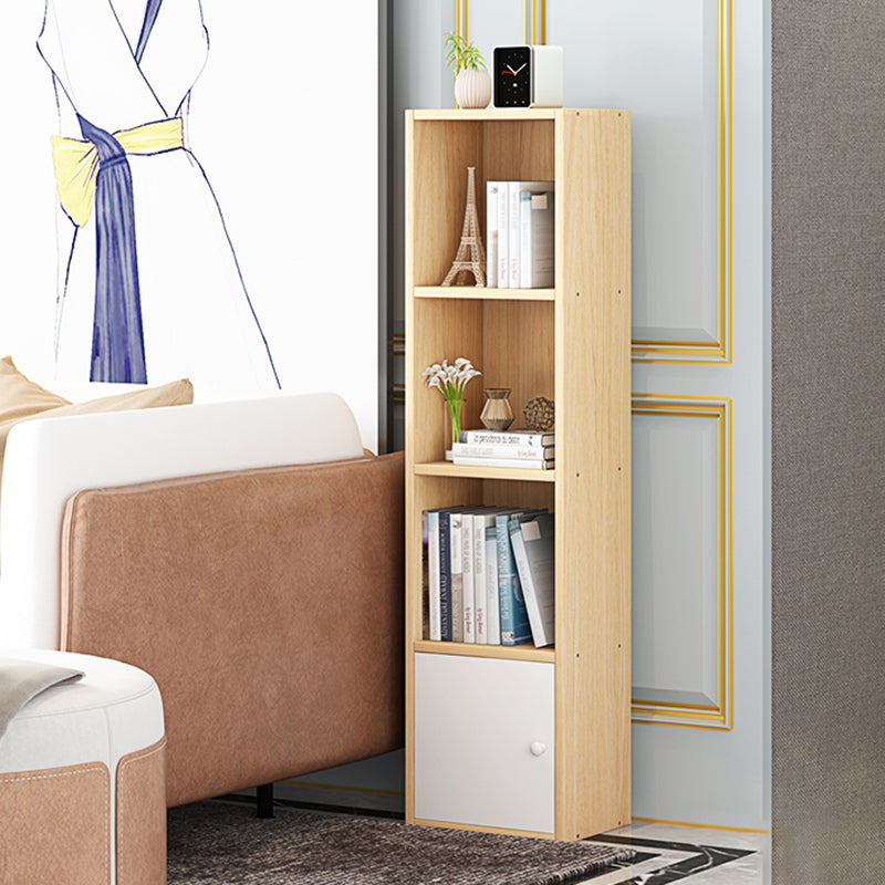 Modern Wood Bookcase, Geometric Bookshelf for Any Room, 13" L X 9.5" W