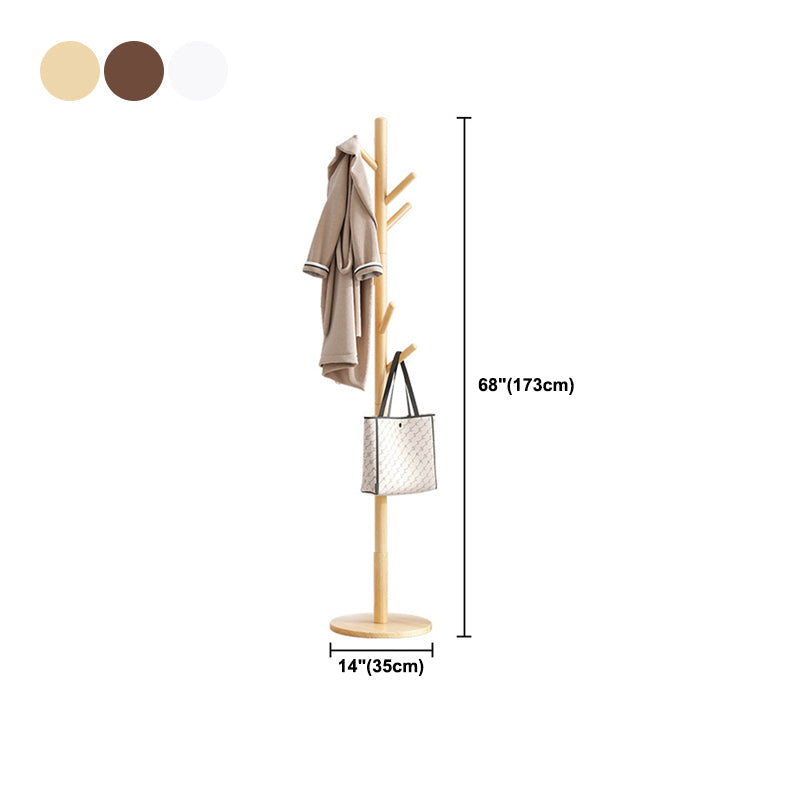 Moderno appendiabiti per cappotto di ingresso ganci in legno rastrellatura soggiorno